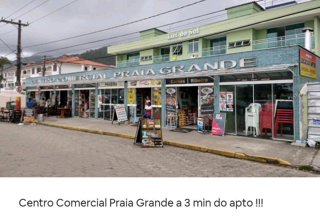 Appartamento Cantinho Do Aconchego Na Praia Grande Ubatuba Esterno foto